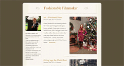 Desktop Screenshot of fashionablefilmmaker.com